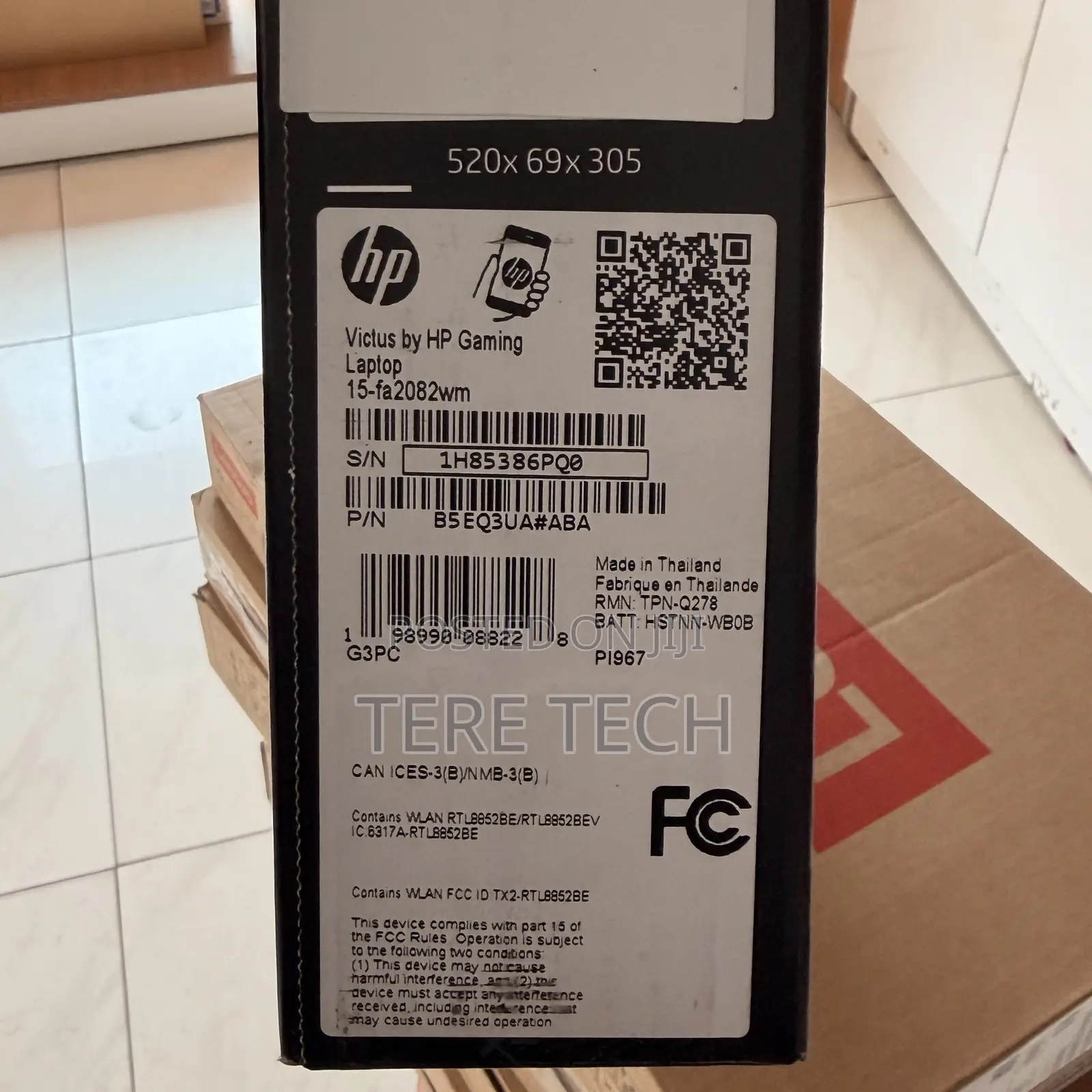 New Laptop HP Victus 15 16GB Intel Core i5 SSD 512GB
