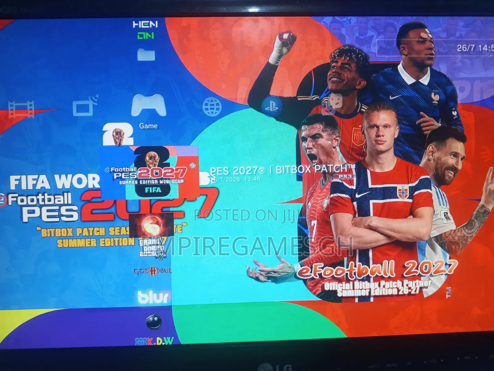 Ps3 Games PES 2027 FIFA 2026