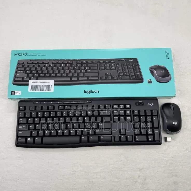Brand New Logitech MK270 Wireless Keyboard and Mouse Combo
