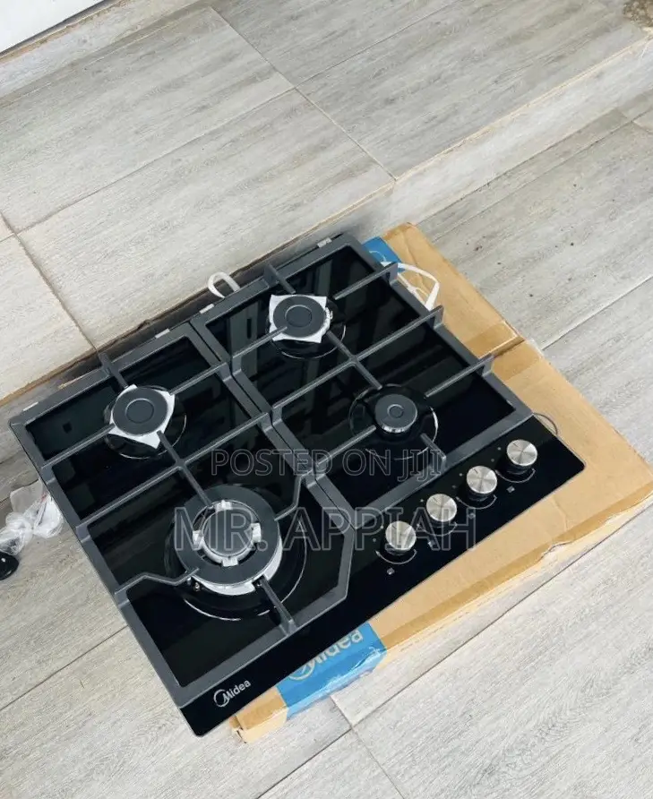 Order Midea 60GJ084 60cm 4 Gas Hob(Tempered Glass).