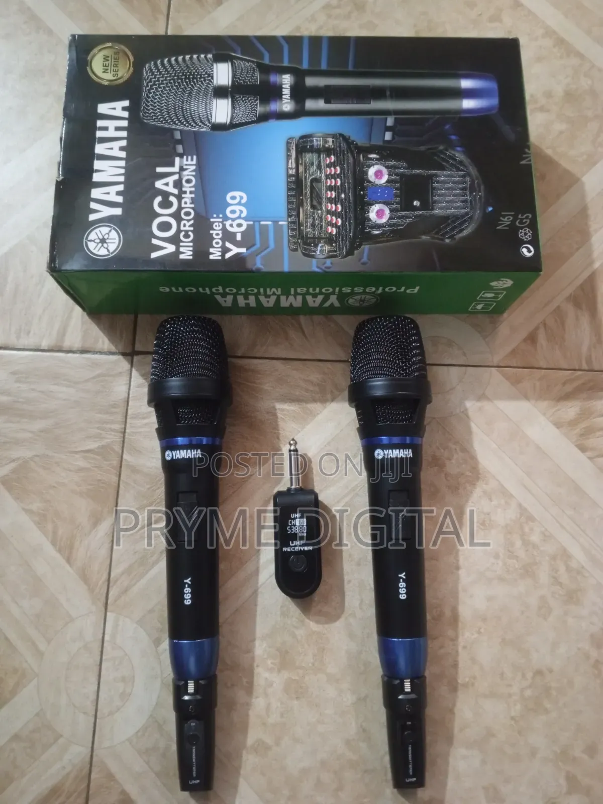 Yamaha 2 in 1 Wireless Microphones