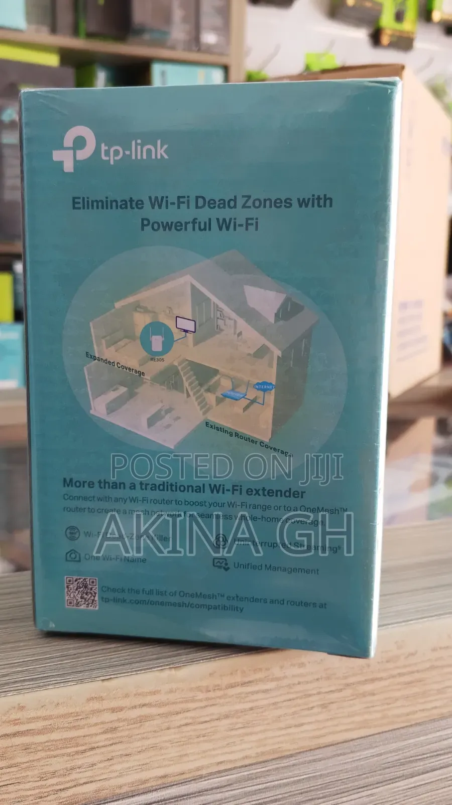 Tp Link Mesh WiFi Extender AC1200 Dual Band/ Tp Link RE 305