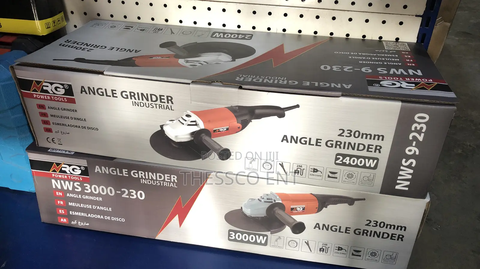 Angle Grinder NRG 2400w