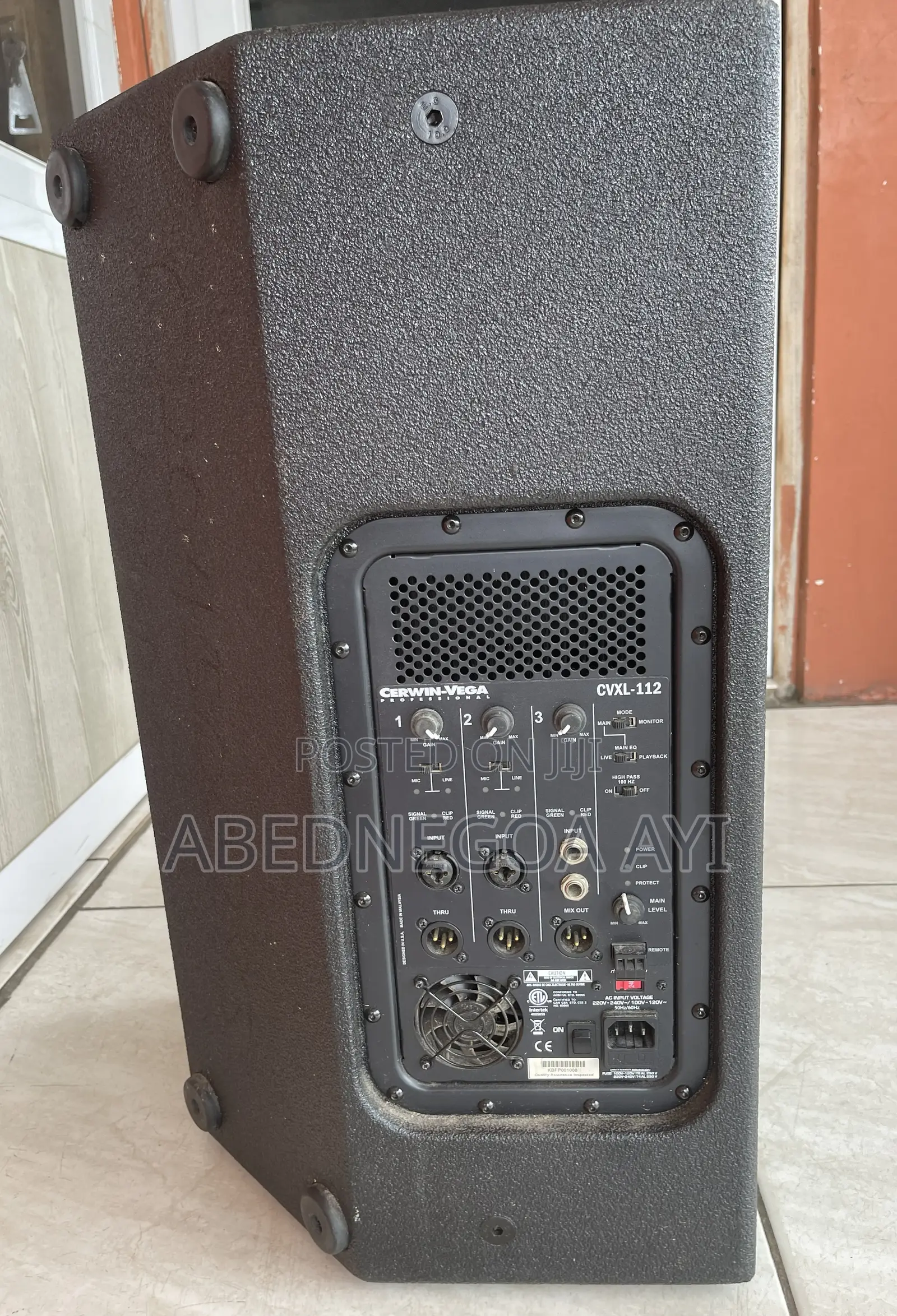 Active/Powered Loudspeaker - Cerwin Vega Mobile CV CVXL-112