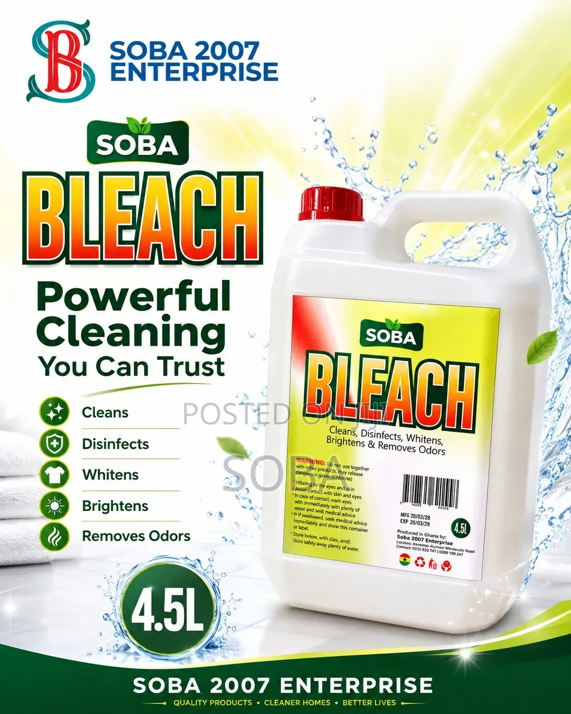 SOBA Bleach