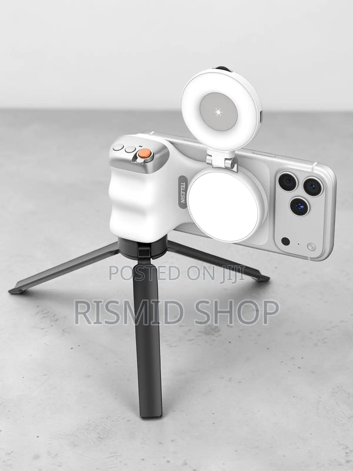 TELESIN 3 IN 1 Phone Camera Grip + C03 Magnetic Selfie Light(7700)