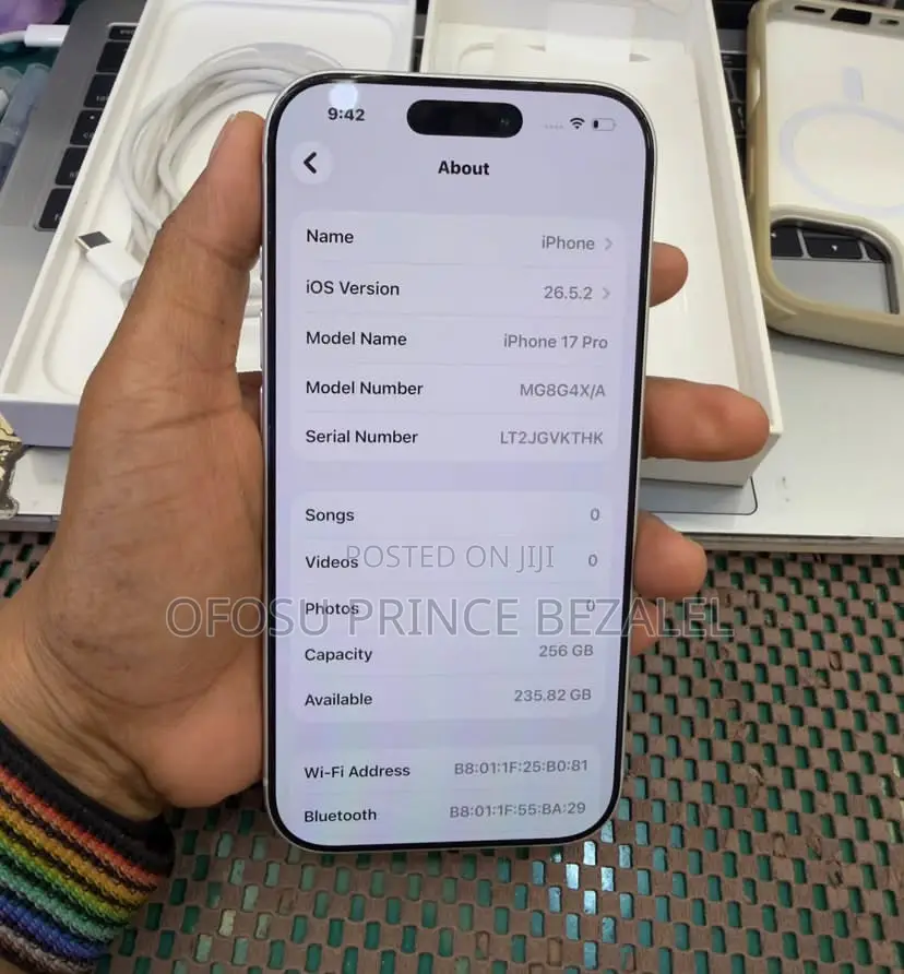 Apple iPhone 17 Pro 256 GB White