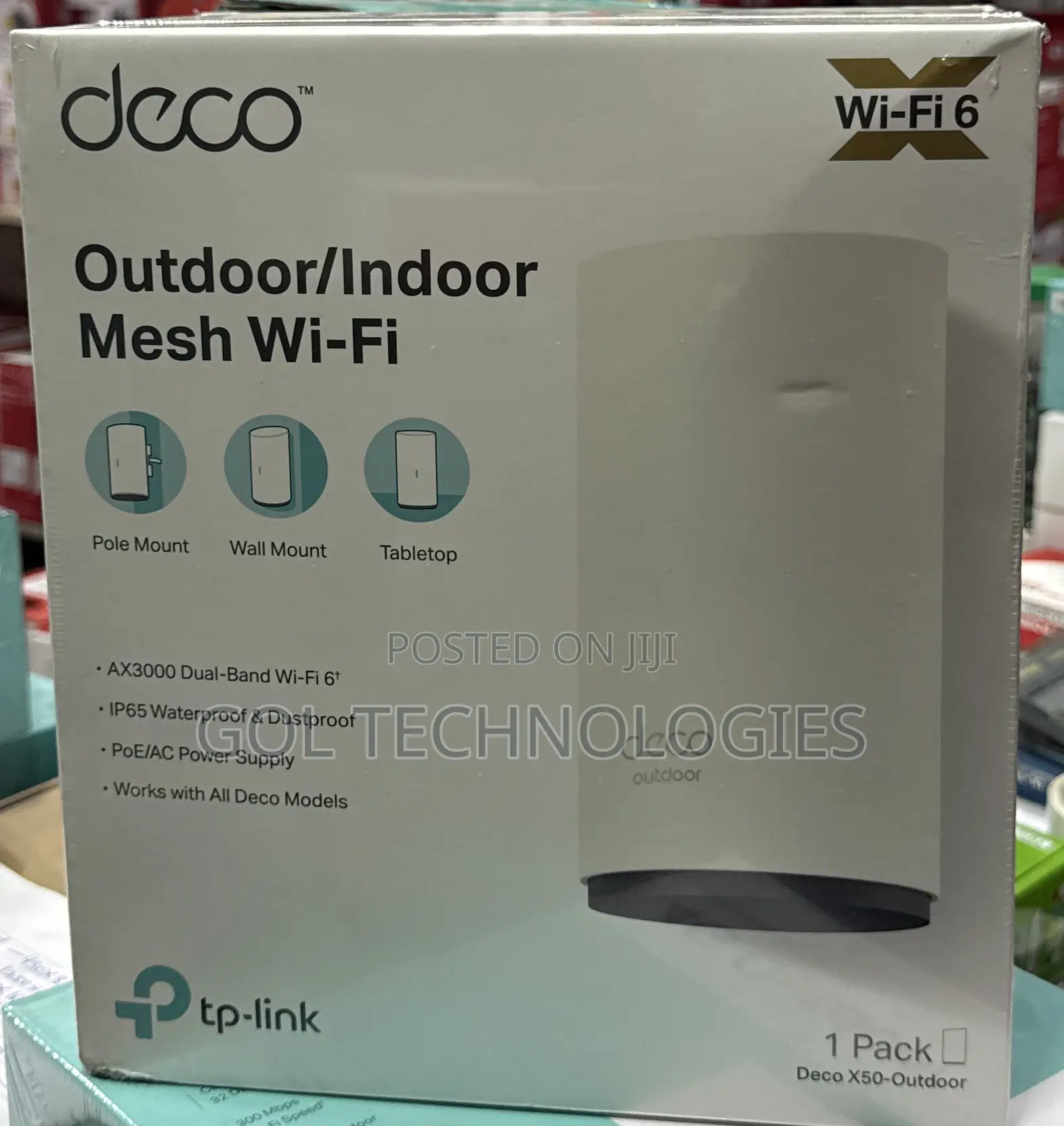 TP-Link Outdoor/Indoor Mesh Wifi Deco X50-Outdoor