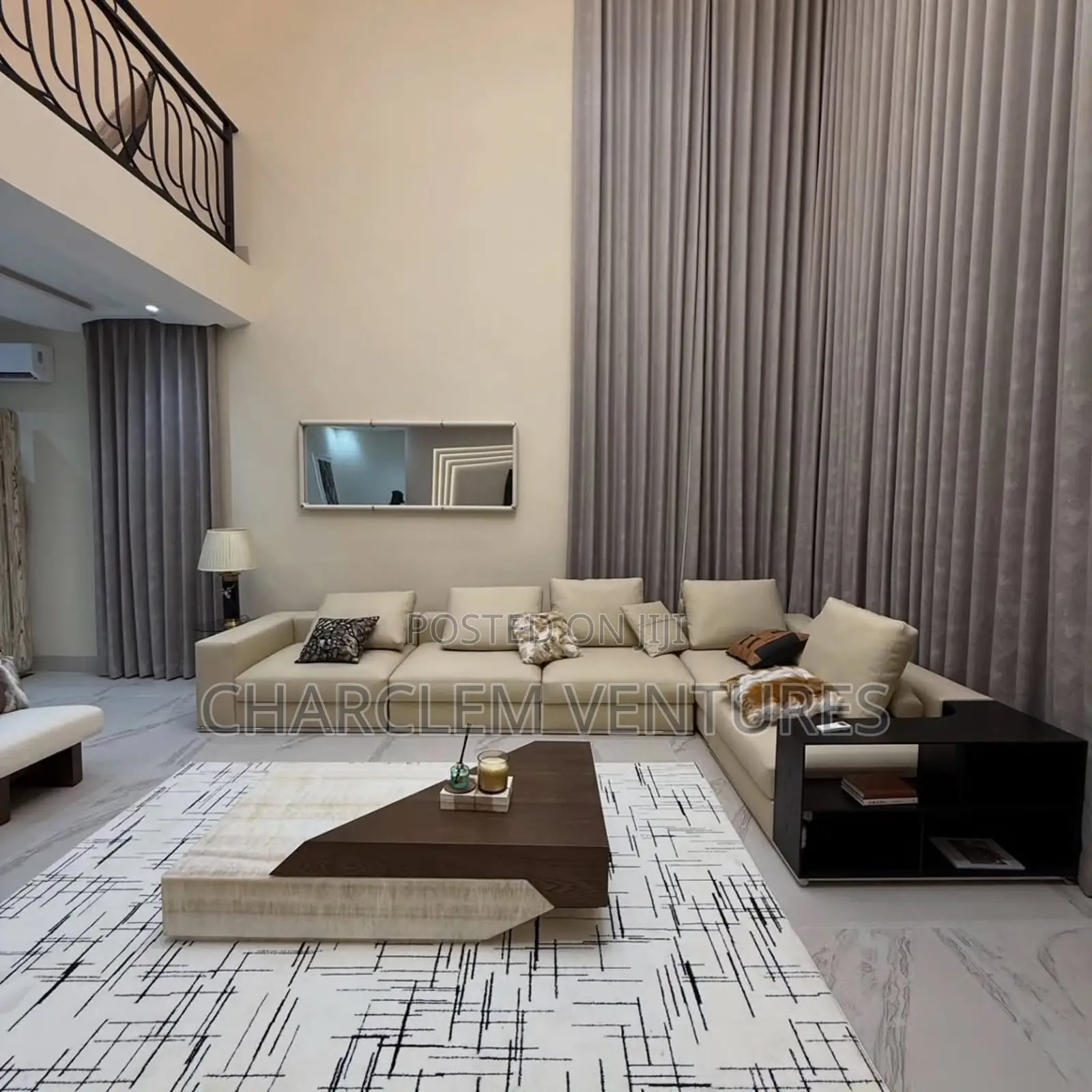 Furnished 4bdrm House in Charclem Ventures, East Legon for sale