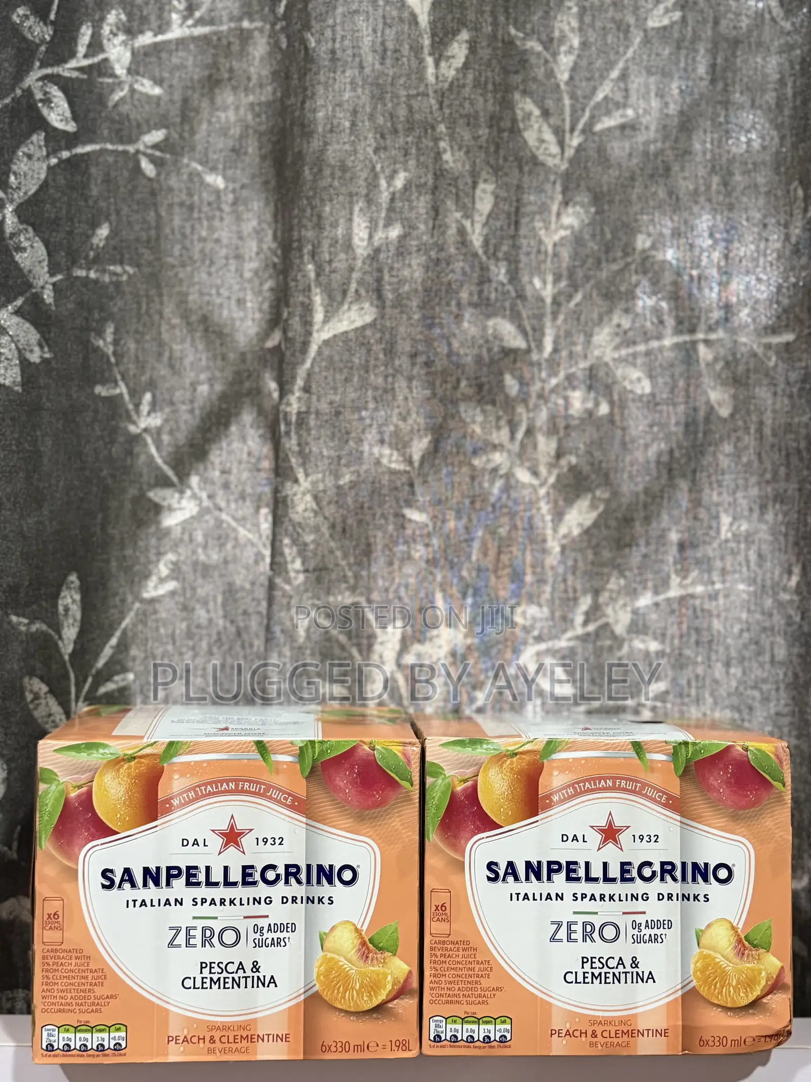 Sanpellegrino Lemon and Peach Orange