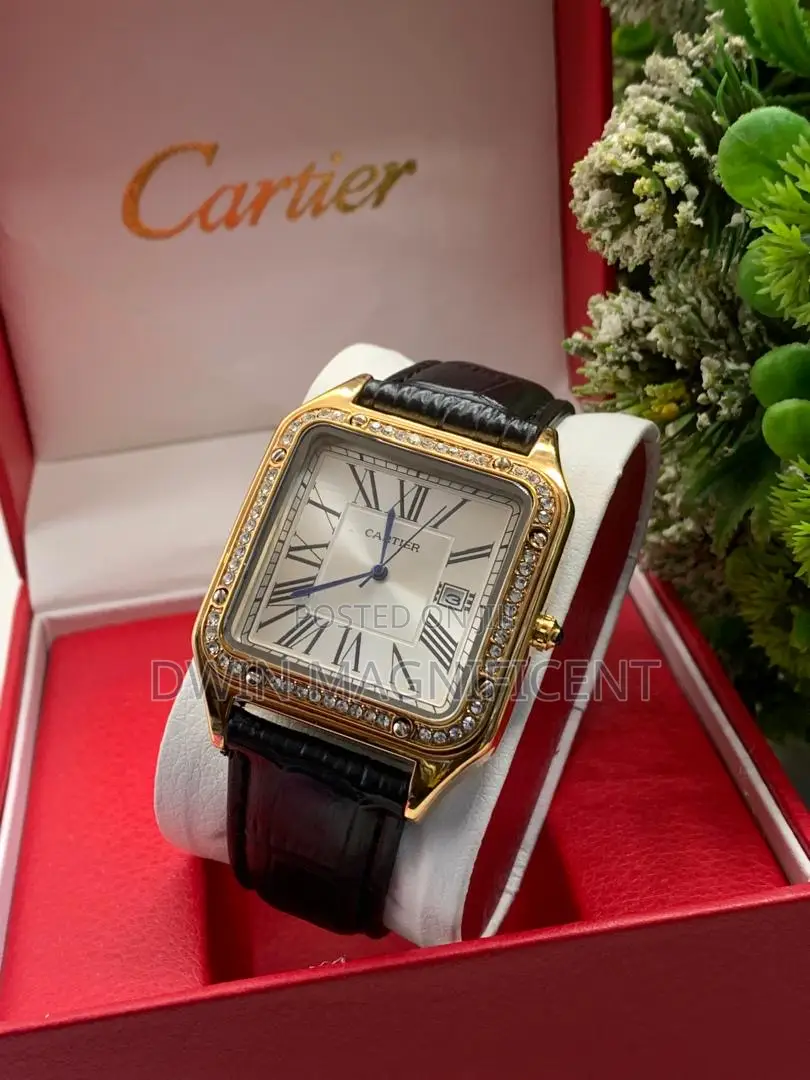 Cartier Santos Skeleton Wristwatch
