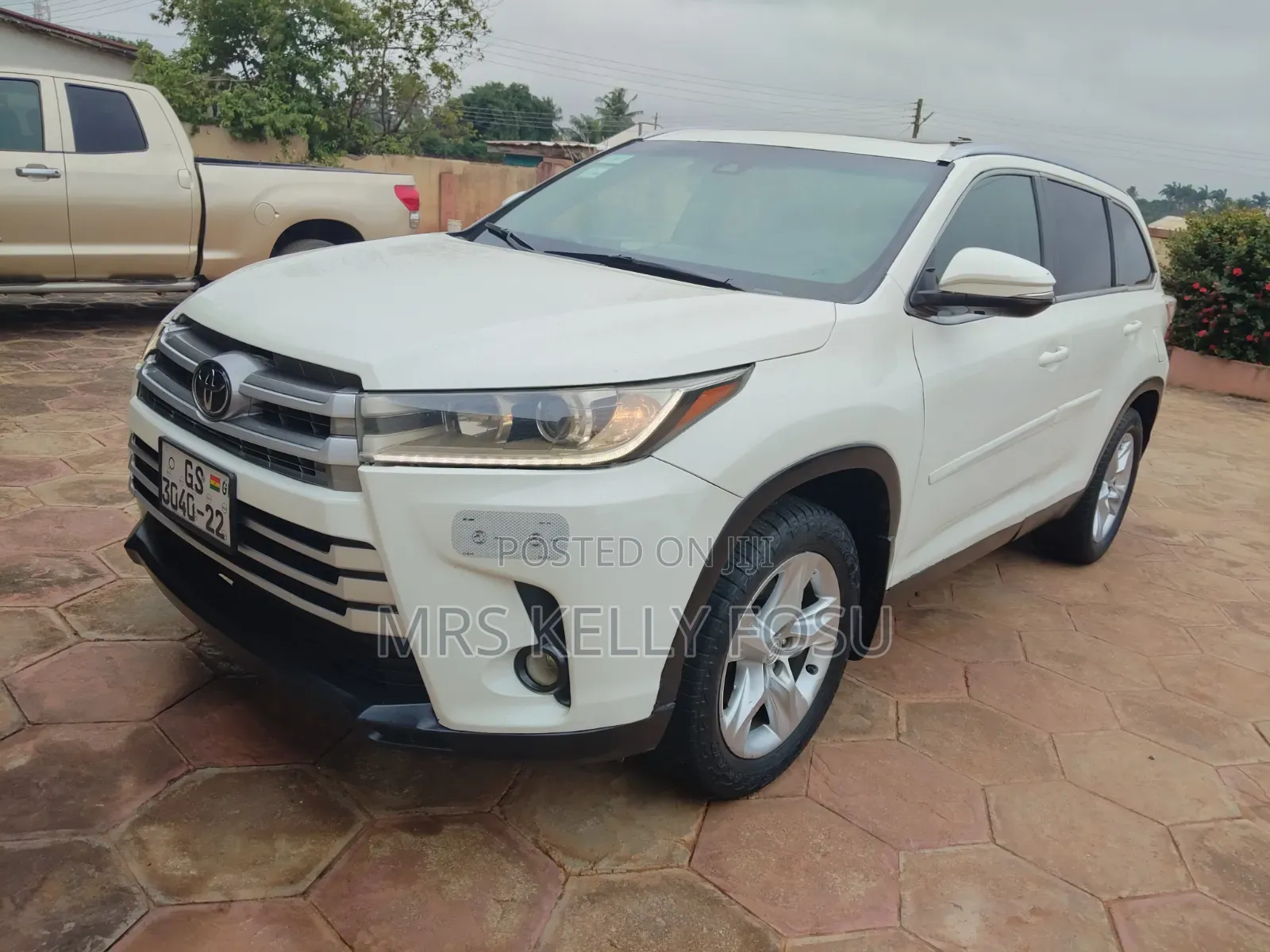 Toyota Highlander Limited 4dr SUV AWD (3.5L 6cyl 6A) 2015 White