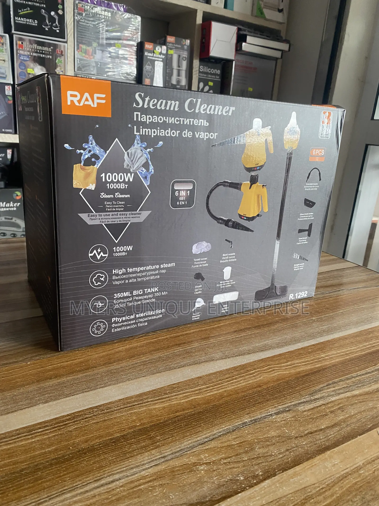 High Temperature Raf Steam Cleaner for Home and Car