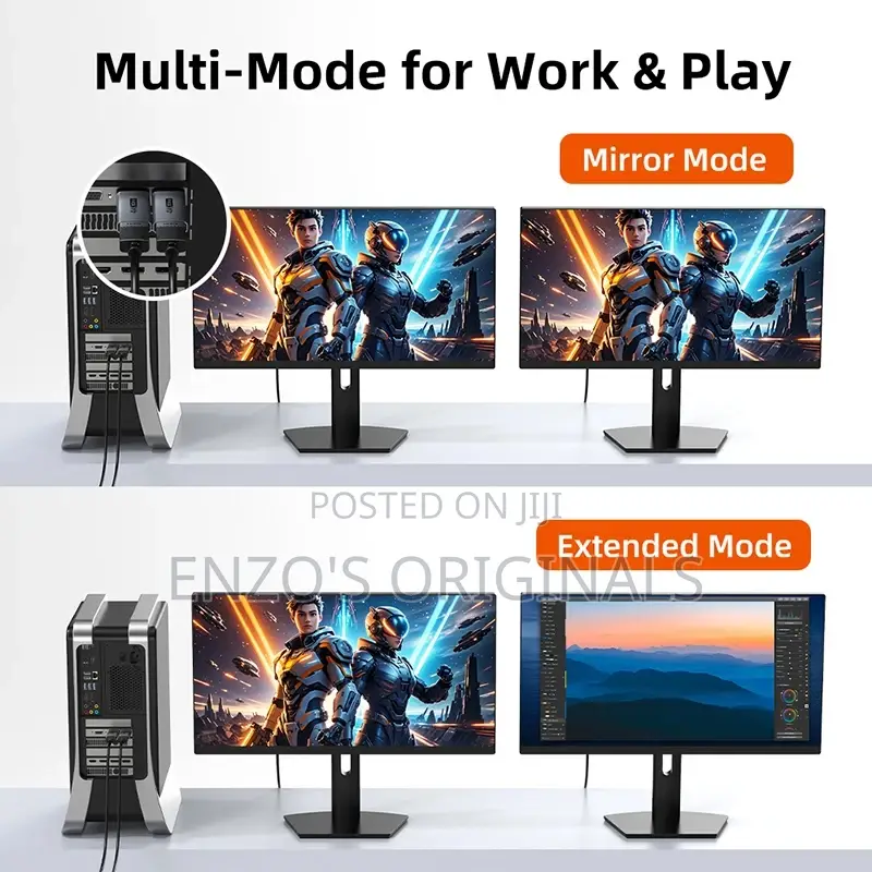 Display Port to HDMI Adapter UHD at 60hz Dp Adapter