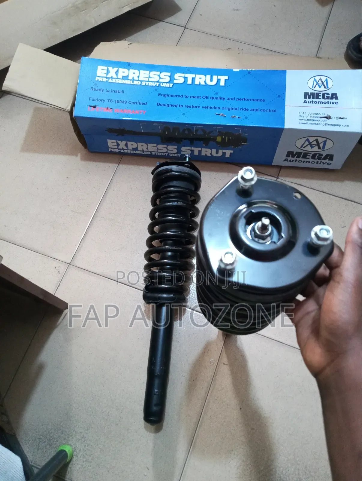 0975. Genuine MEGA Ford Fusion Complete Strut With Spring From USA