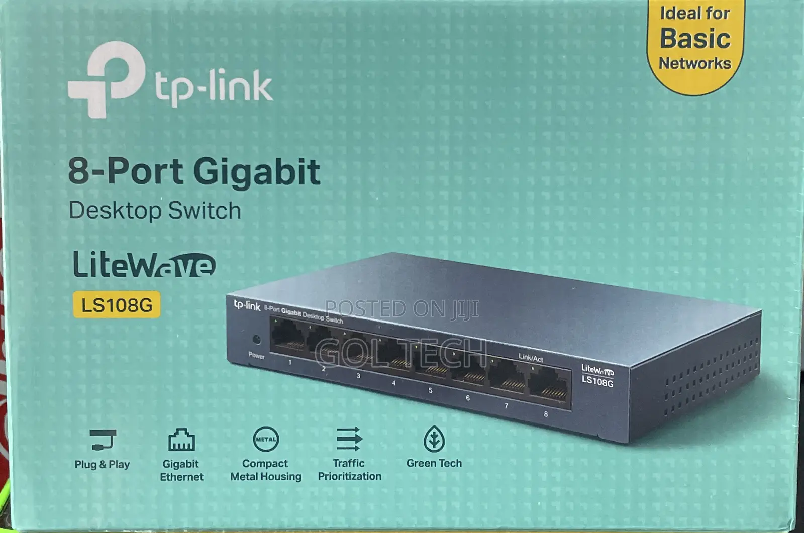 TP-Link 8-Port Gigabit Desktop Switch
