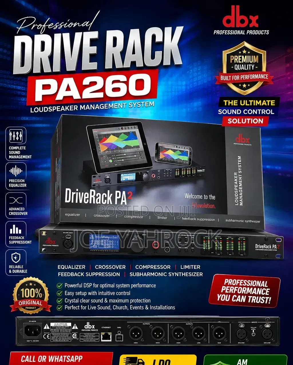 Pa260 Drive Rack DBX