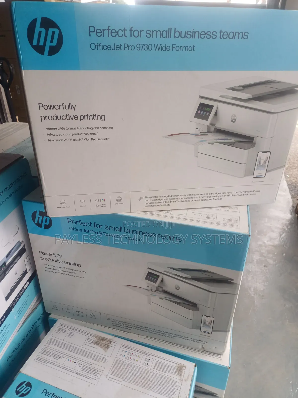 HP OfficeJet Pro 9730 A3 Colour Multifunction Print/Scan/Copy PRINTER