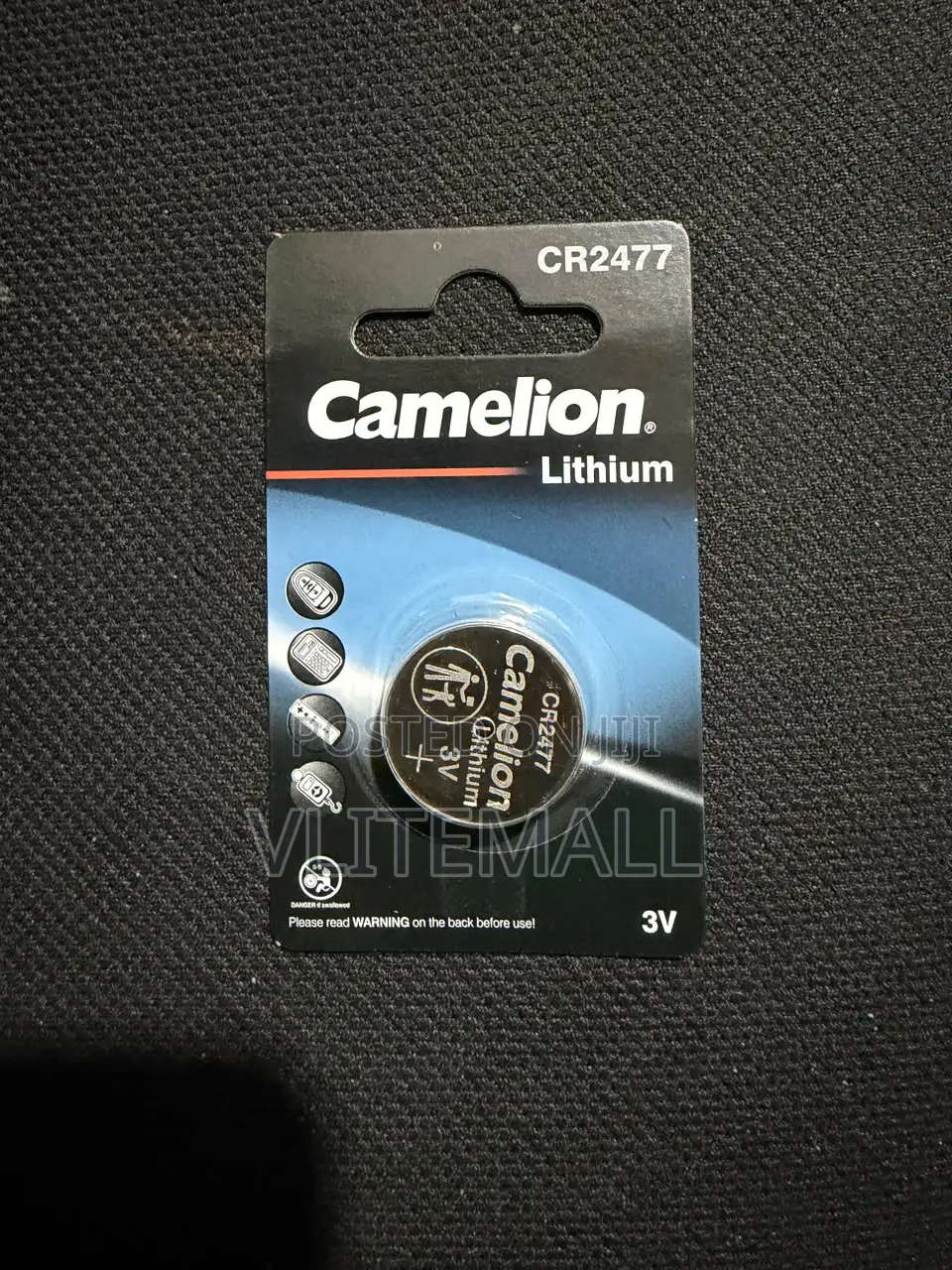 Camelion CR2477 3V Lithium Coin Cell Battery
