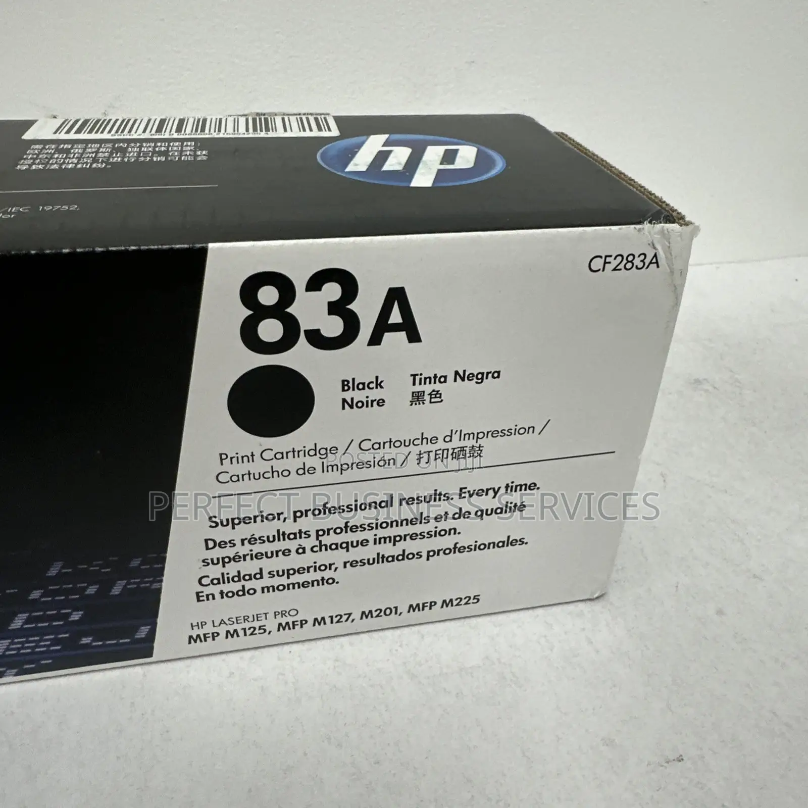 Original HP 83A (CF283A) Black LaserJet Toner Cartridge
