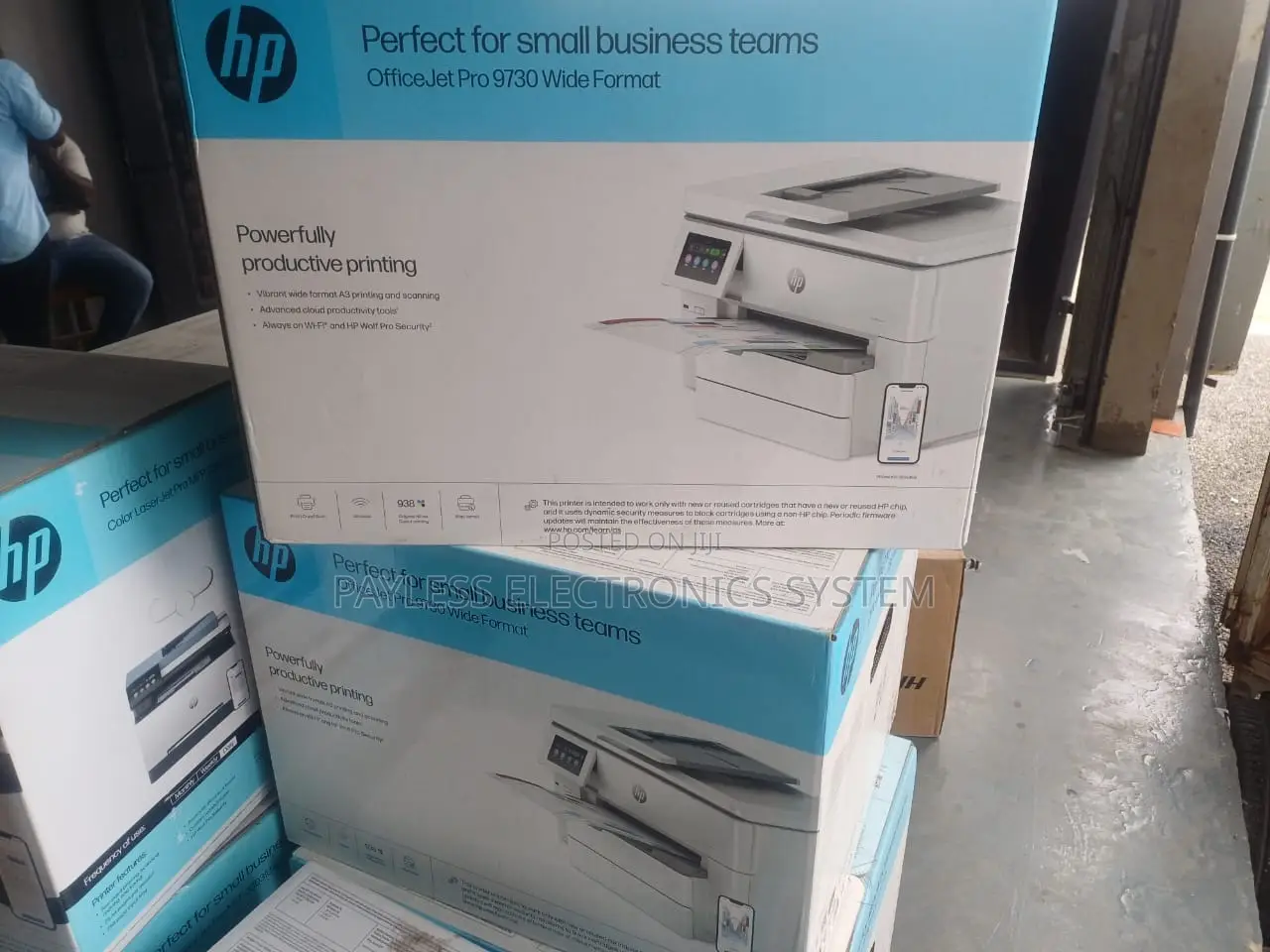 HP OfficeJet Pro 9730 All-in-One Wide Printer Wireless Print/Copy/Scan