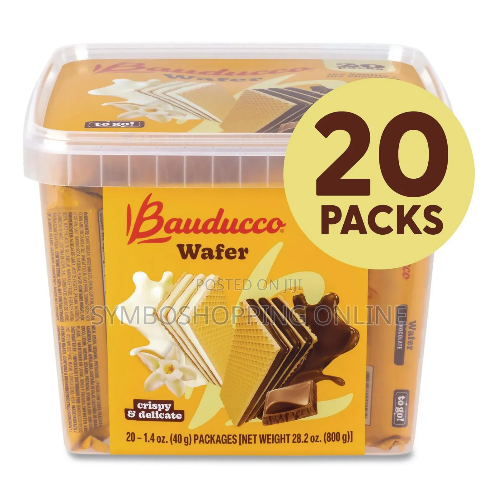 Bauducco Wafers 800g