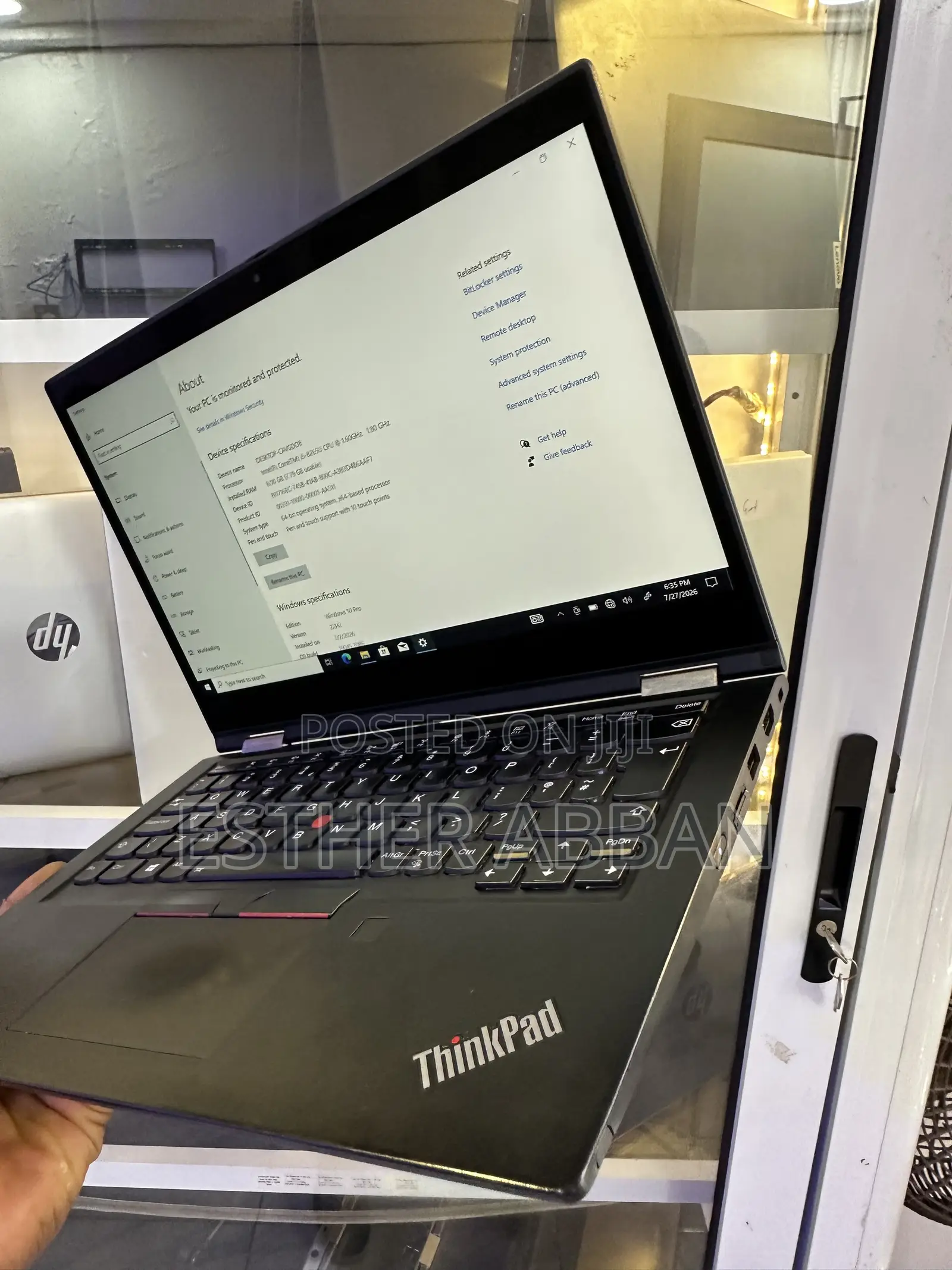 Laptop Lenovo ThinkPad X390 Yoga 8GB Intel Core i5 SSD 128GB