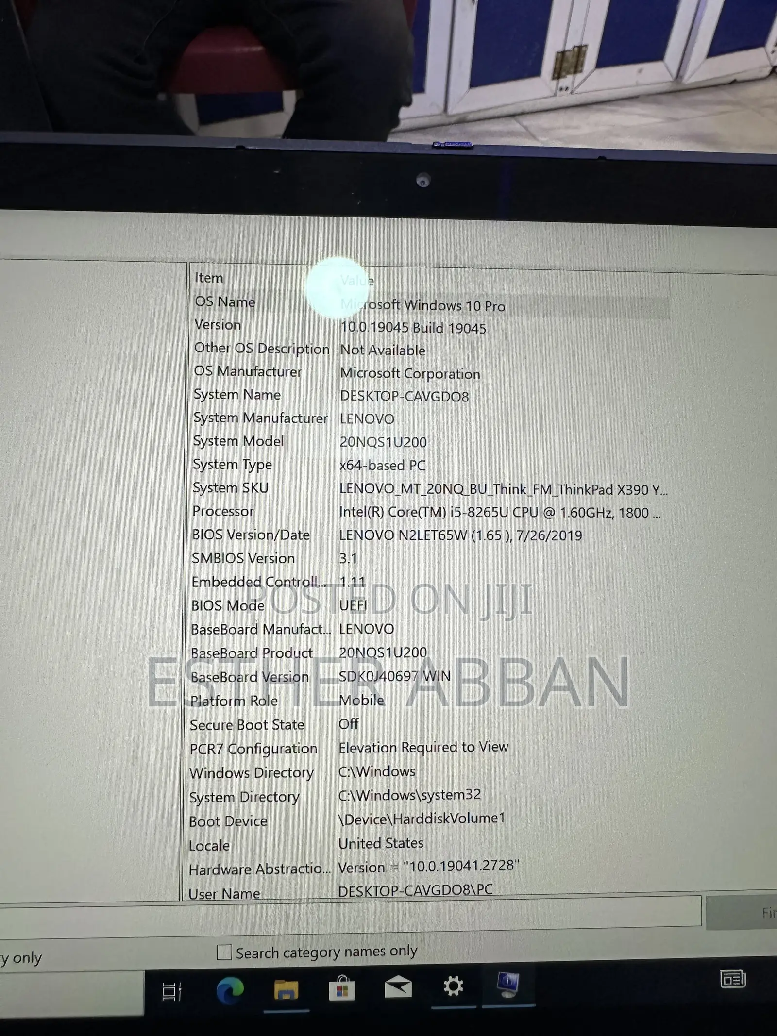 Laptop Lenovo ThinkPad X390 Yoga 8GB Intel Core i5 SSD 128GB