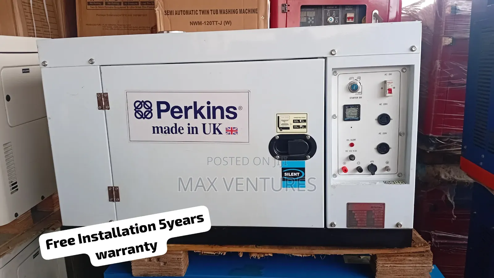 Perkins 15kVA Diesel Generator – Built for Long Hours 15kva