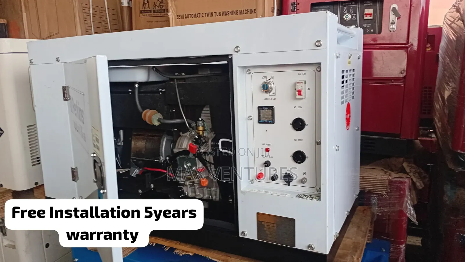 Perkins 15kVA Diesel Generator – Built for Long Hours 15kva
