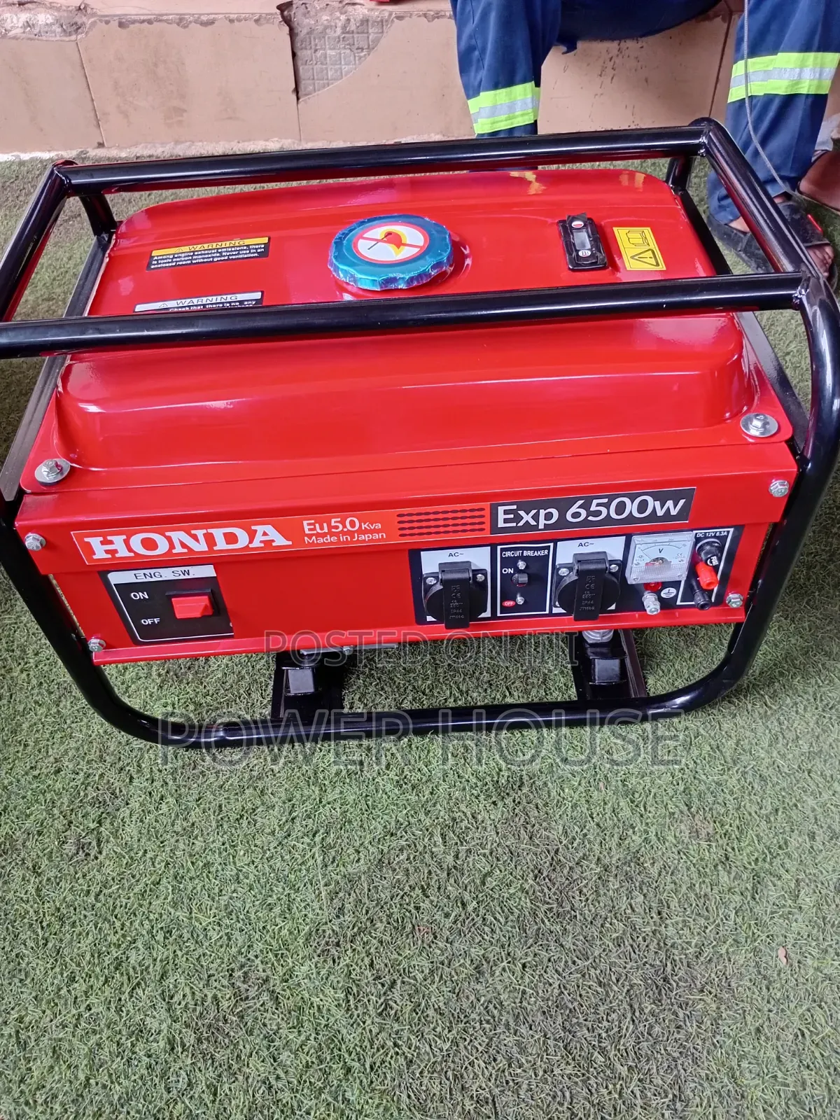 Honda 5.0kVA 6500W Petrol Generator Powerful, Reliable Fuel Efficient