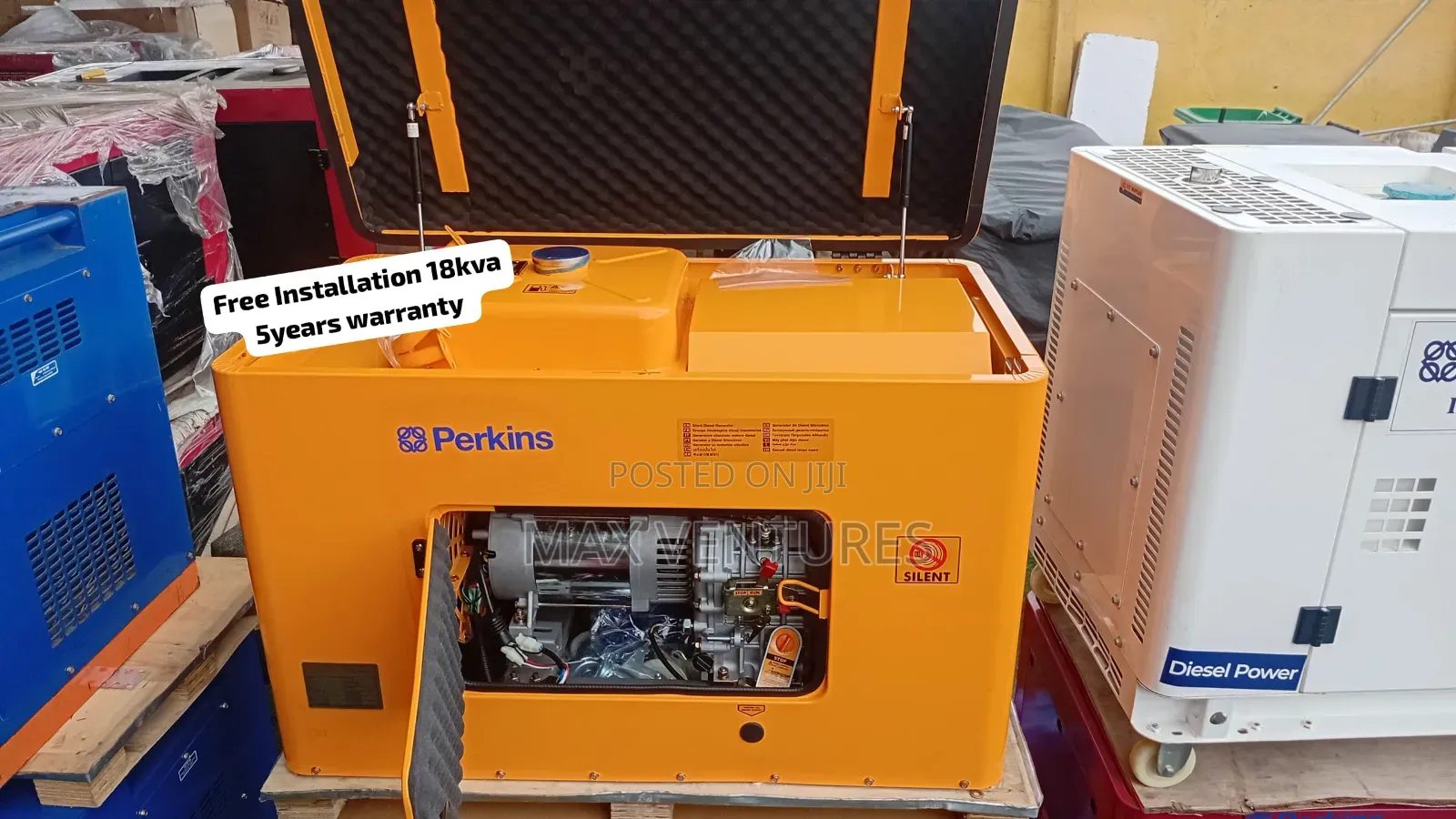 Powerful Perkins 18kVA Diesel Generator – Built to Last 18kVA