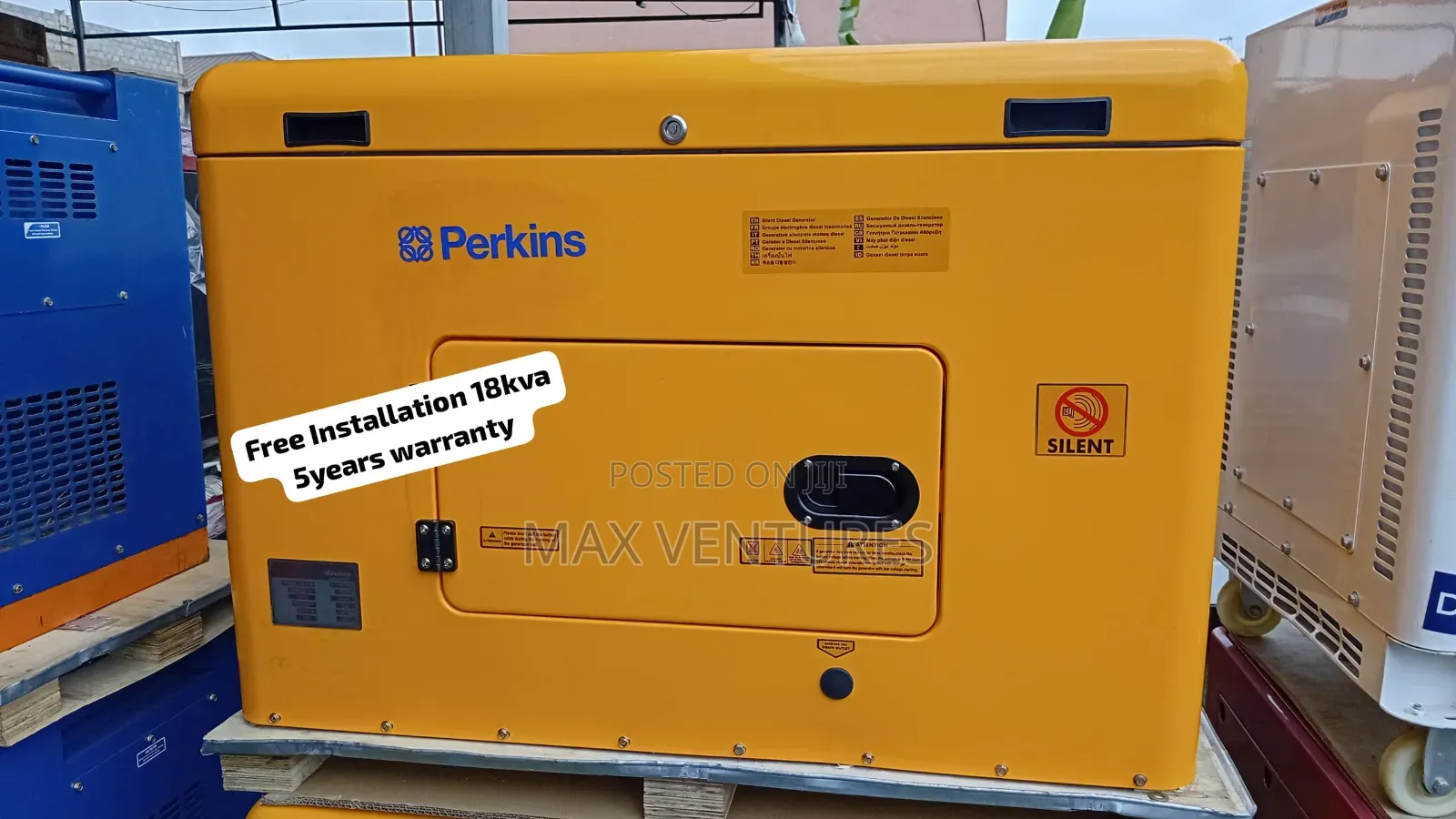 Powerful Perkins 18kVA Diesel Generator – Built to Last 18kVA