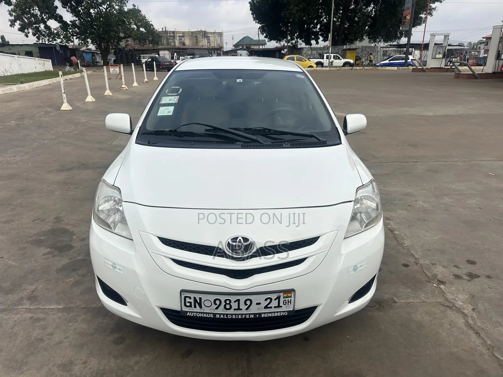 Toyota Belta 2012 White