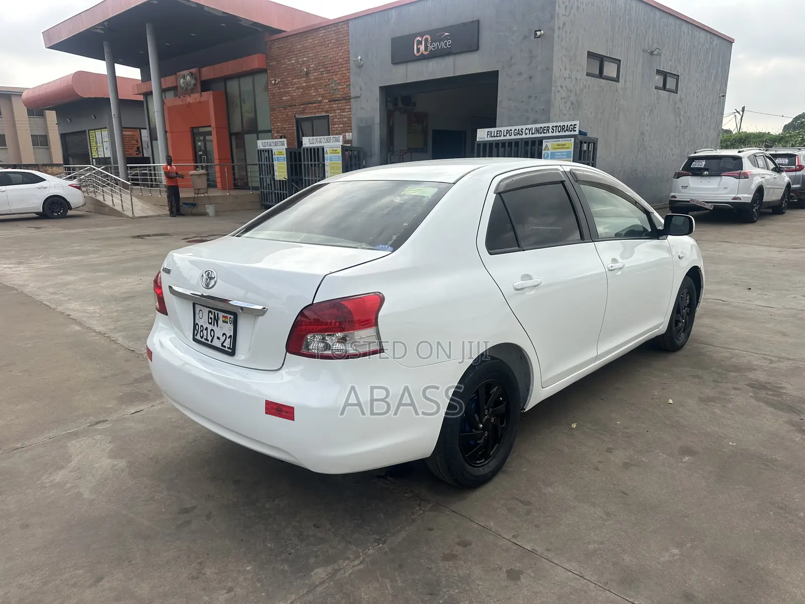 Toyota Belta 2012 White