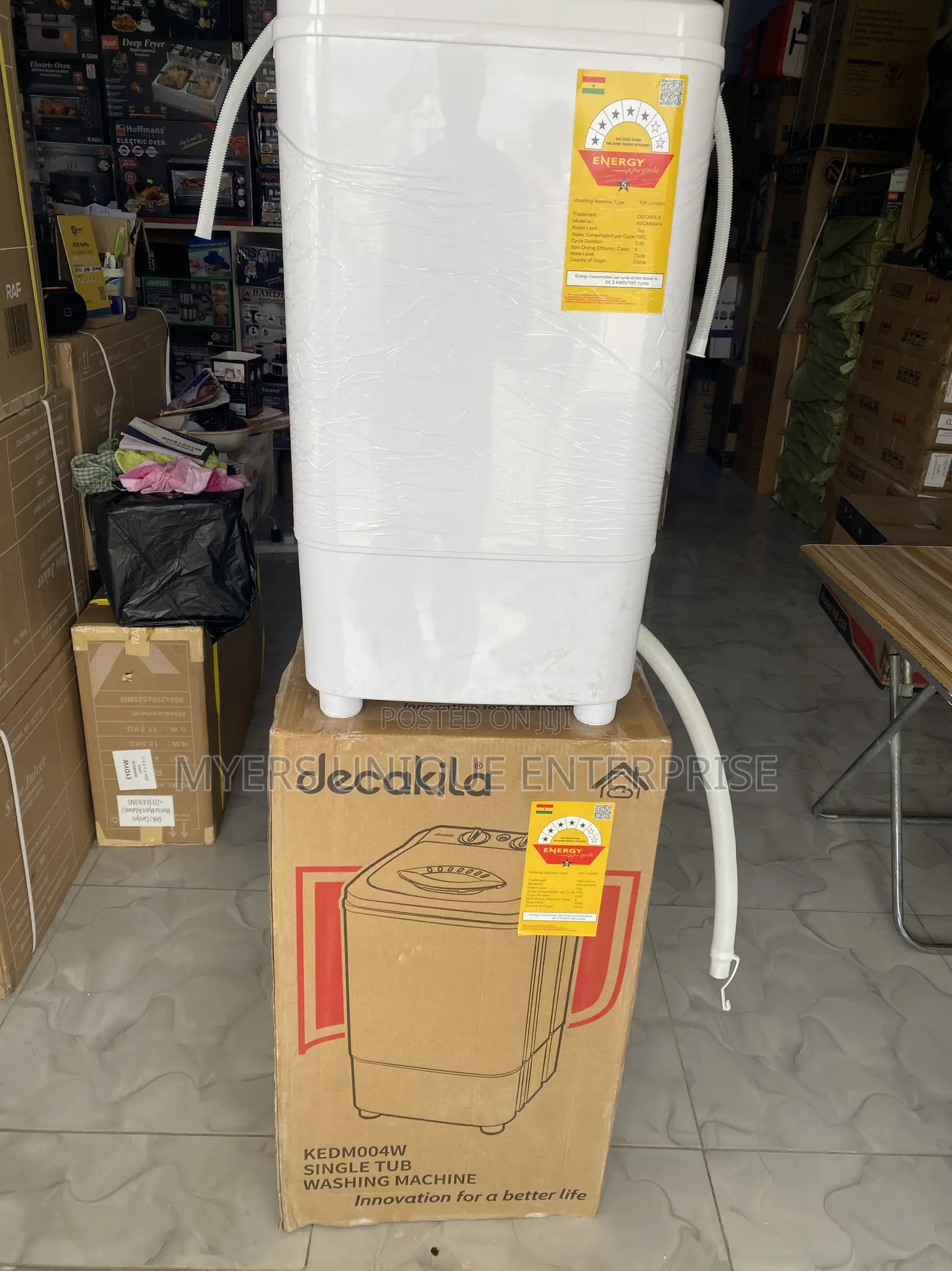 Affordable Mini Washing Machine Decakila (7kg)