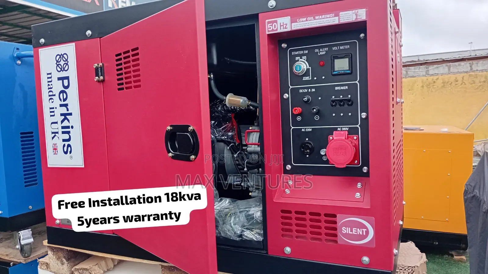Perkins 18kVA Diesel Generator – Industrial Grade Performance 18kVA
