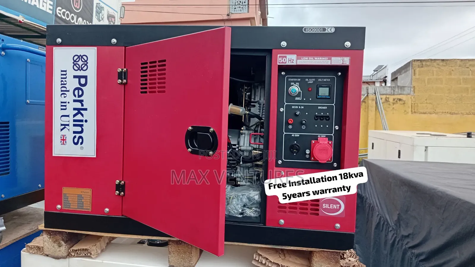 Perkins 18kVA Generator – Fuel Efficient Powerful Engine 18kVA