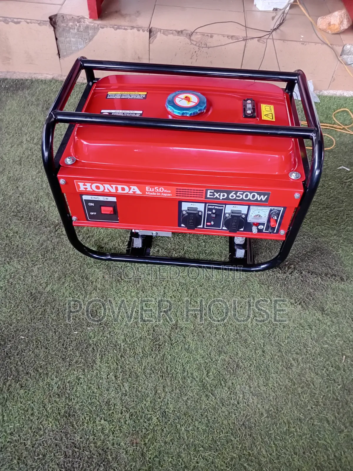 Honda 5.0kVA Petrol– Durable, Efficient Ready for Heavy Work