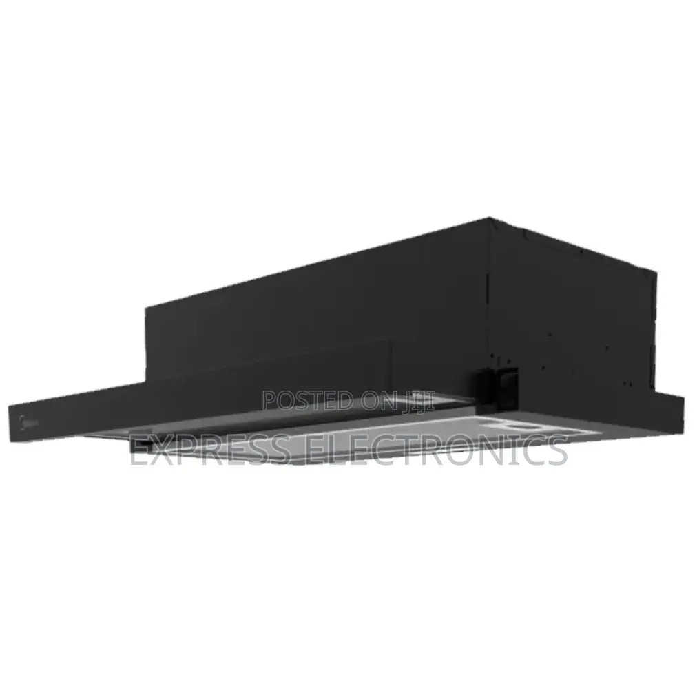 Ultra Modern Midea 60cm Built-in Telescopic Cooker Hood| Black 60l03-B