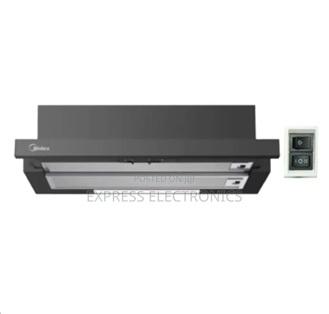 High Quality Midea 60cm Built-in Telescopic Hood| Black [60l03-B]