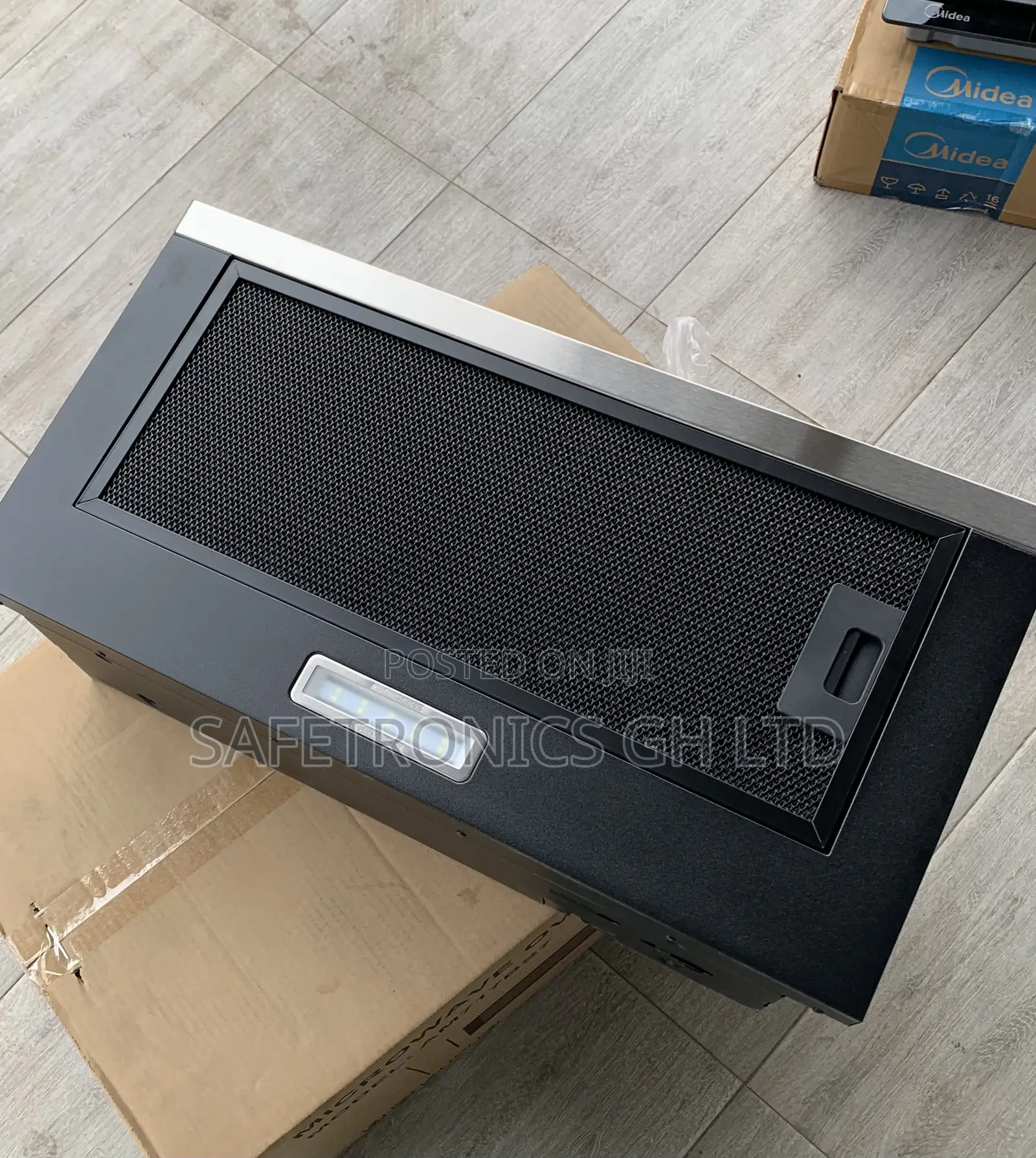 Accessible Midea 60l03-B 60cm Built-in Telescopic Cooker Hood
