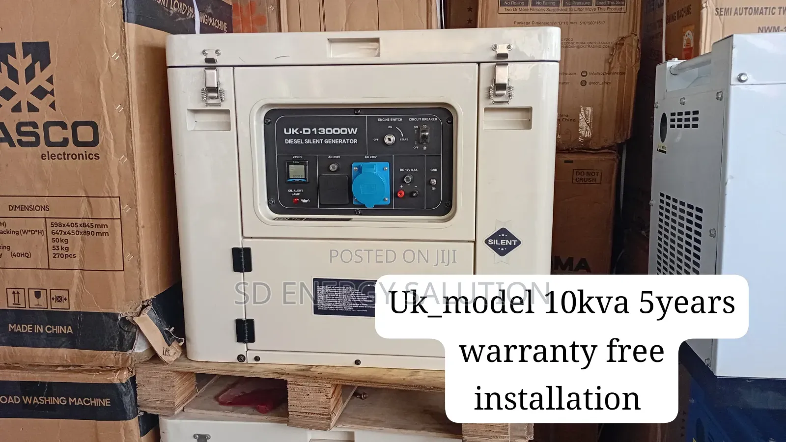 UK Model 10kVA 13000W Petrol Generator – Powerful Fuel Efficient