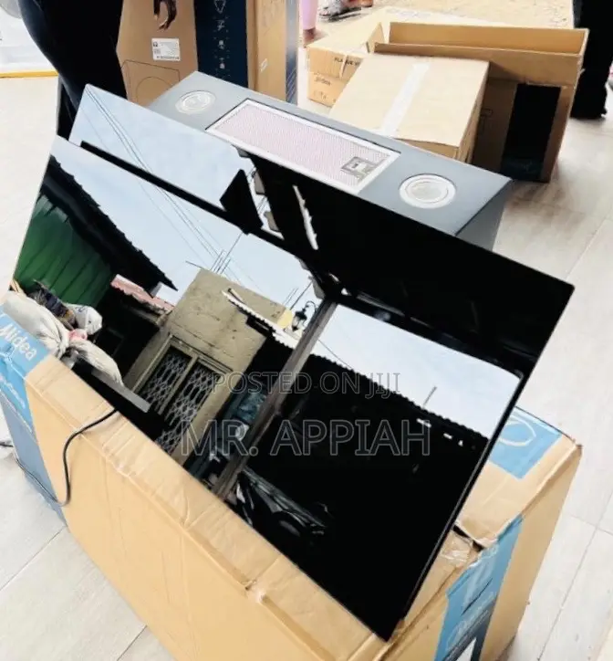 Latest Sleek Midea 90cm Built in Heat Extractor(90J72-B) Black