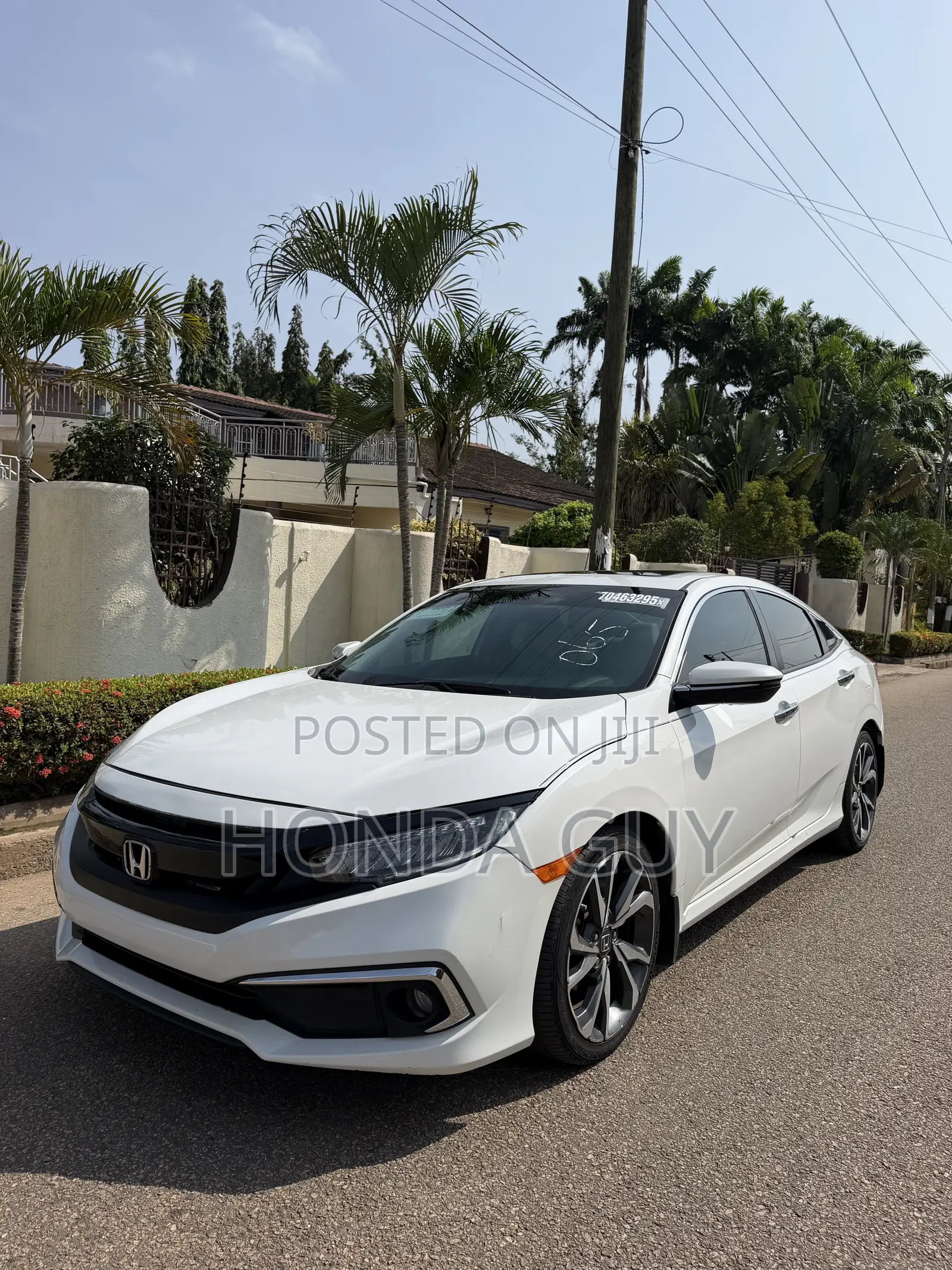 Honda Civic Touring Sedan 2020 White
