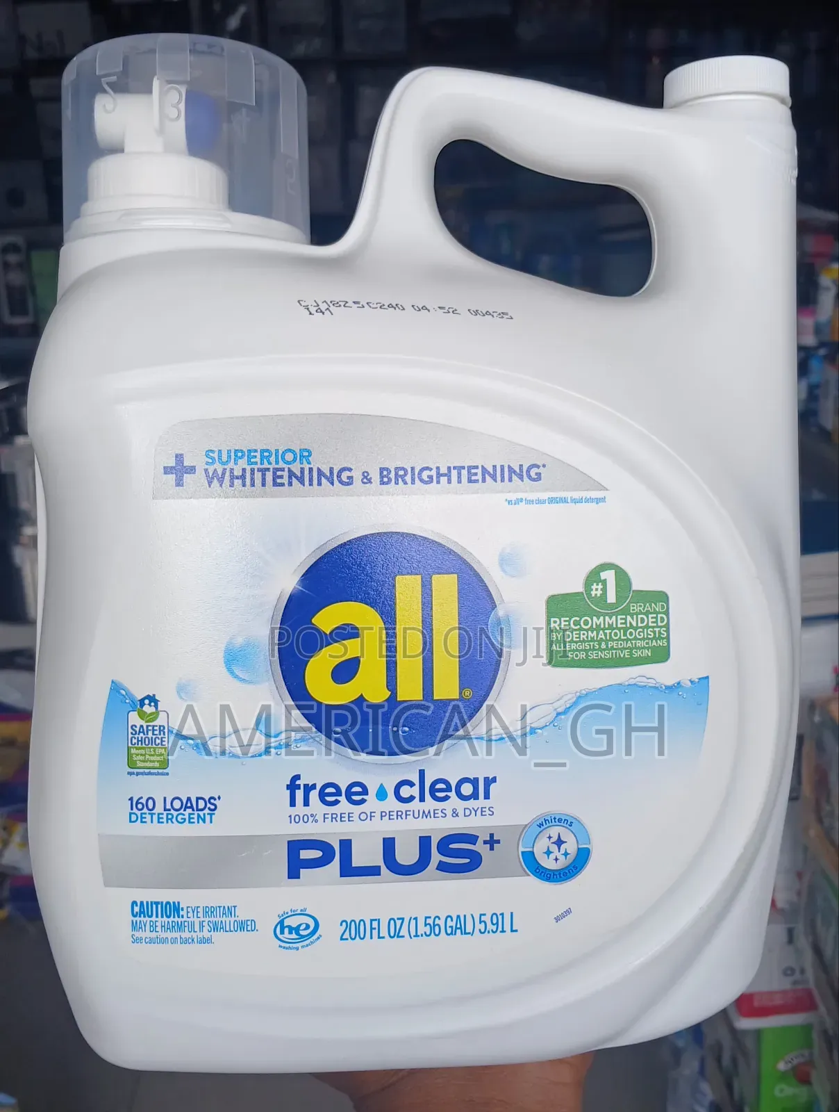 All Plus + Laundry Detergent, 5.91L