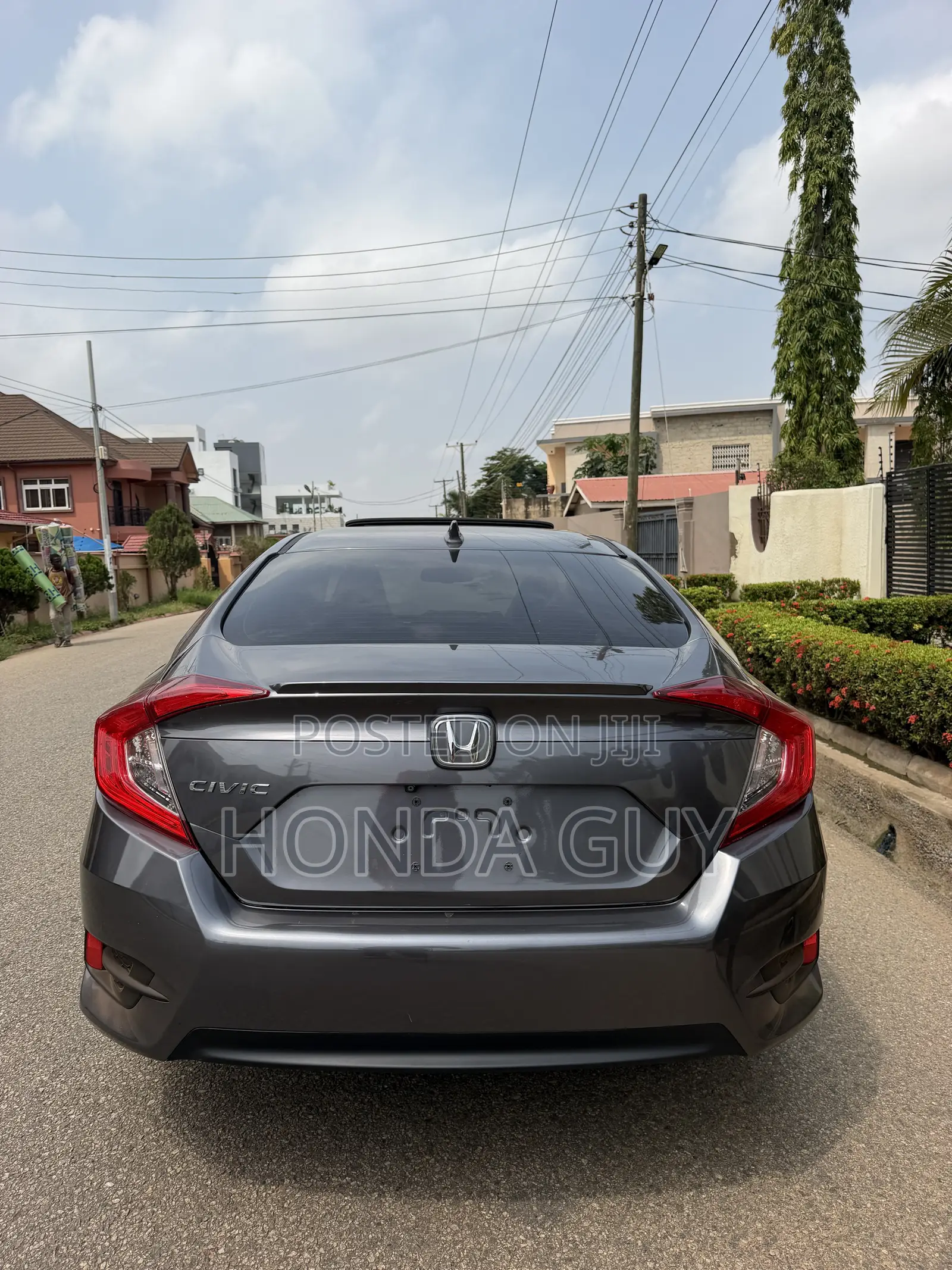 Honda Civic EX-L 4dr Sedan (1.5L 4cyl) 2016 Gray