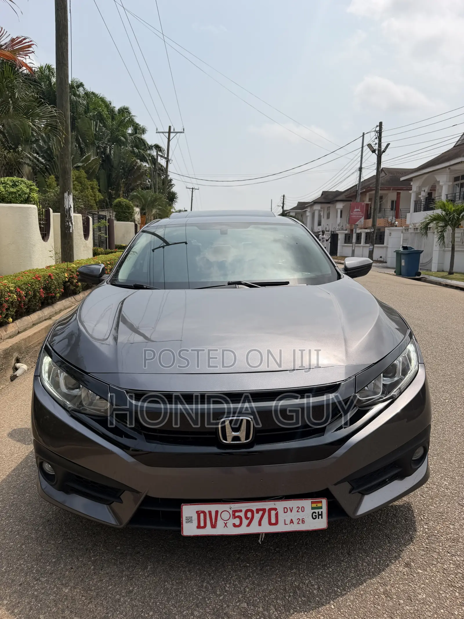 Honda Civic EX-L 4dr Sedan (1.5L 4cyl) 2016 Gray