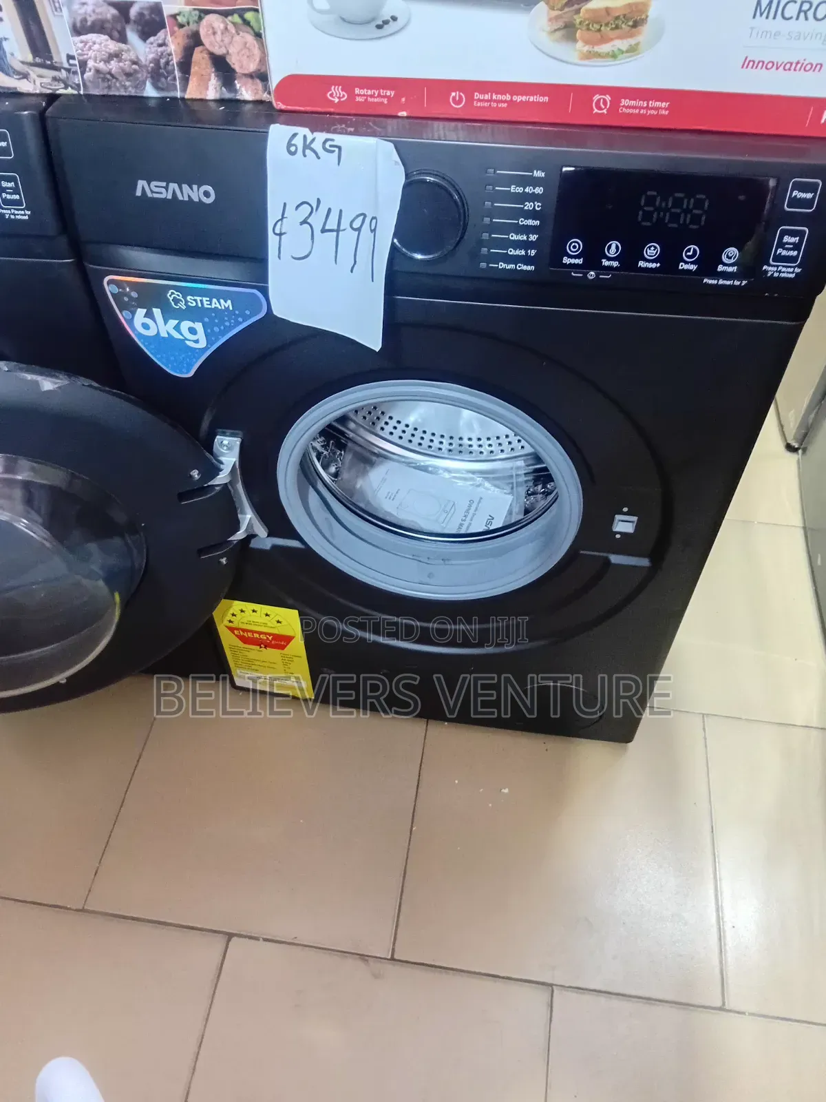 Brand New Asano 6KG Washing Machine – Fast Efficient 6kg