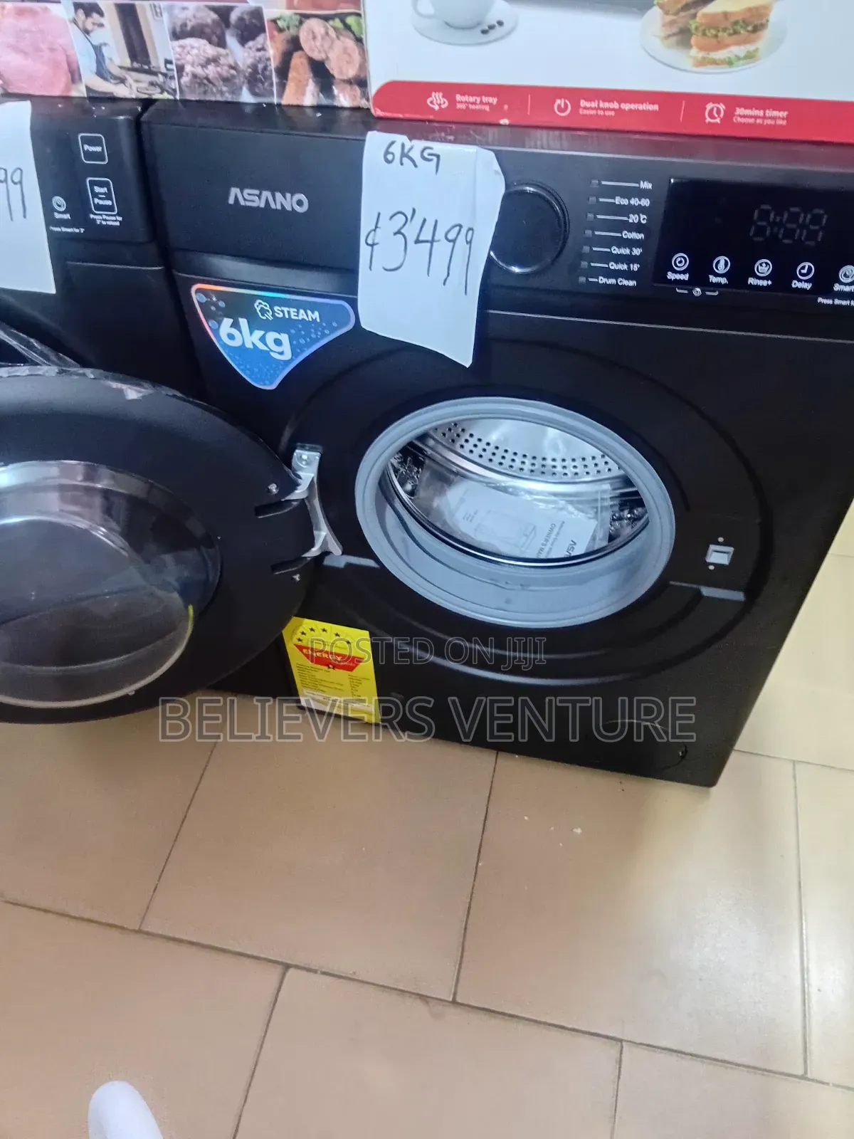 Brand New Asano 6KG Washing Machine – Fast Efficient 6kg